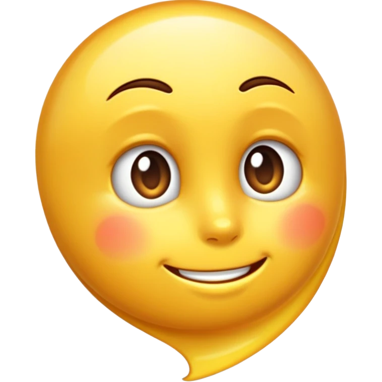 The first thing  emoji