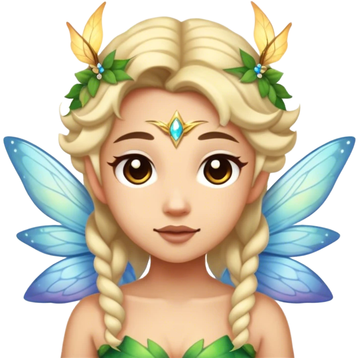 Ash Trevino as a fairy emoji