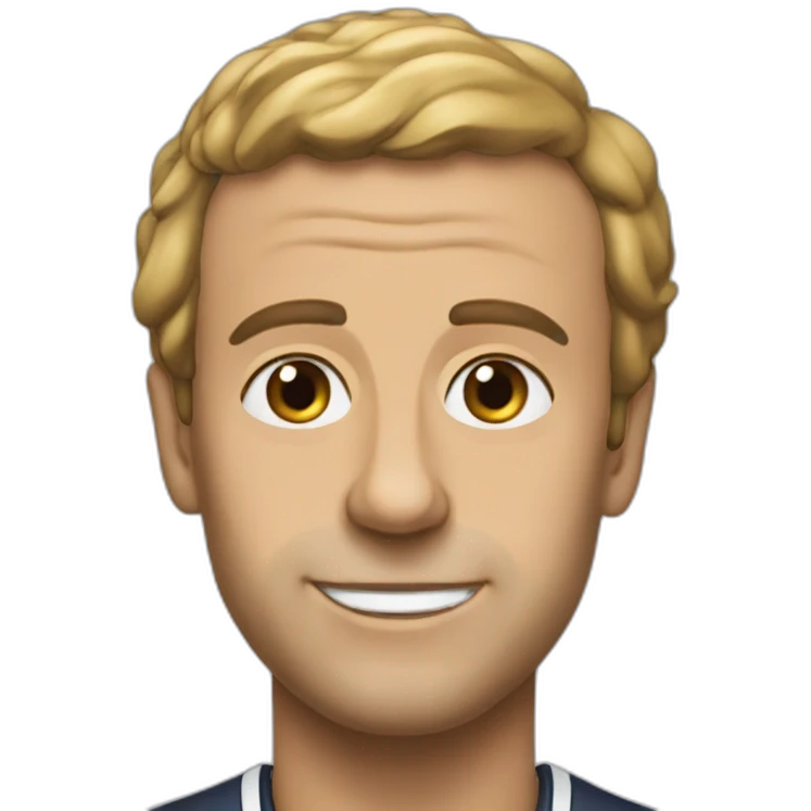 Caca macron emoji
