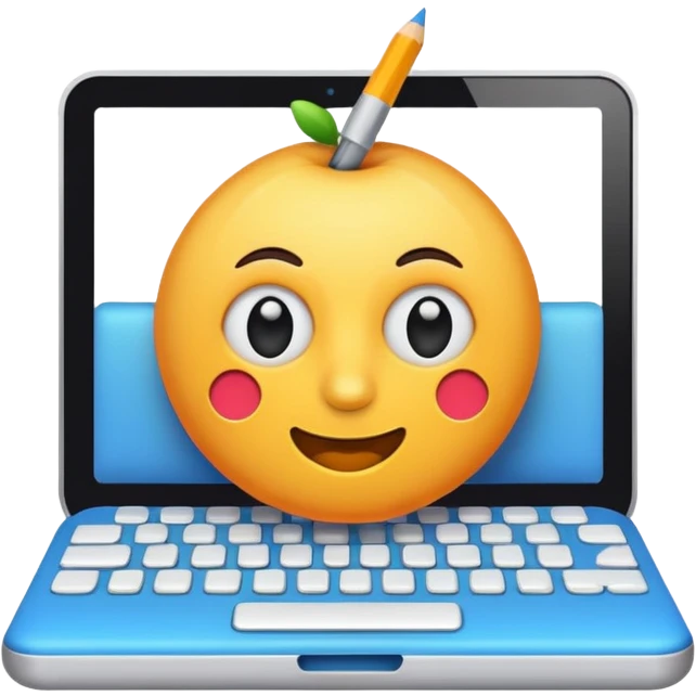 writing blog emoji