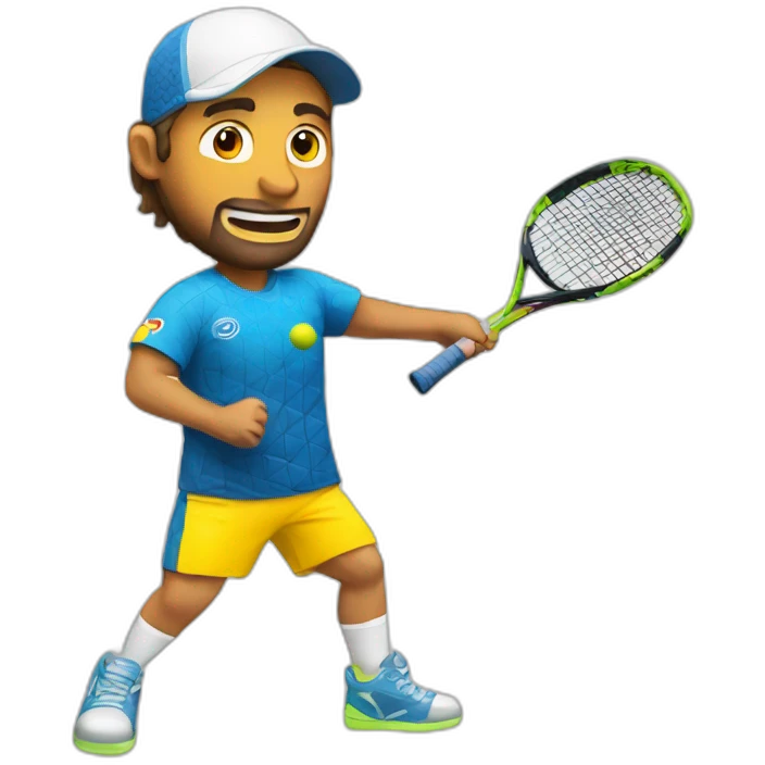 Padel player emoji
