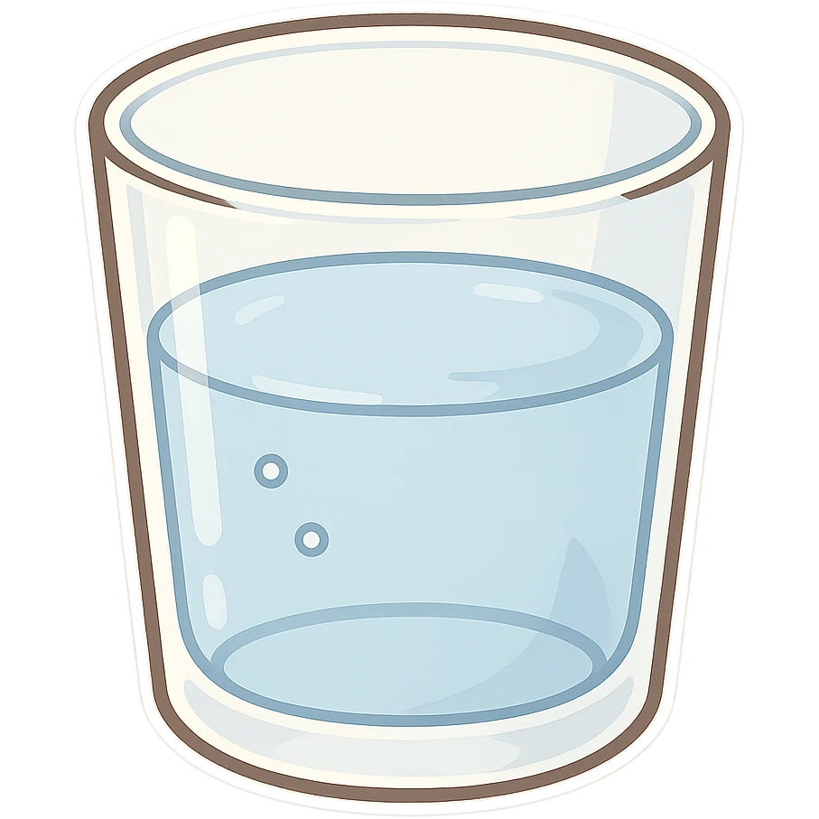 water cup emoji