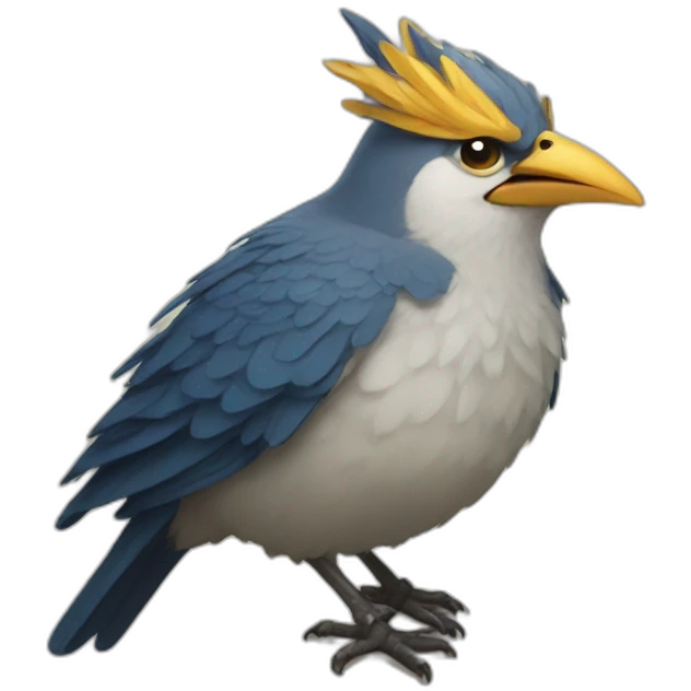 bird king emoji