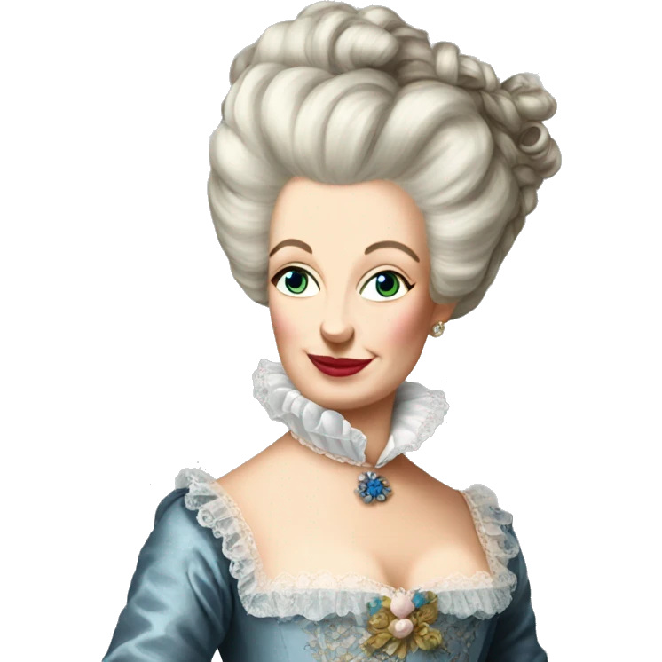 Marie Antoinette emoji