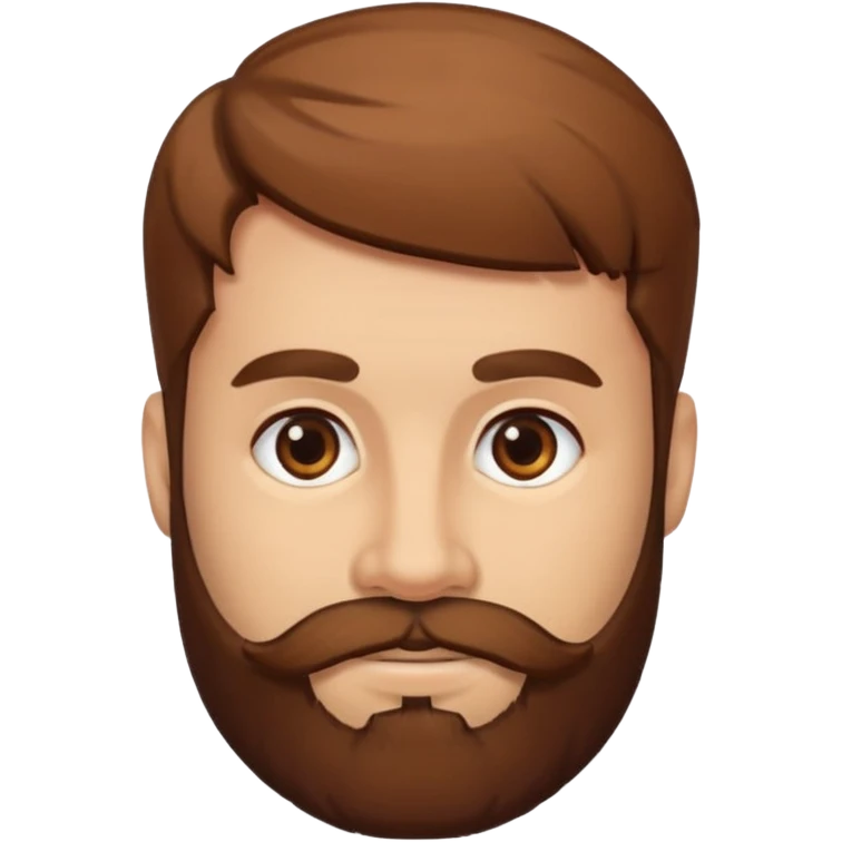 Сгенерируй мне бороду  emoji