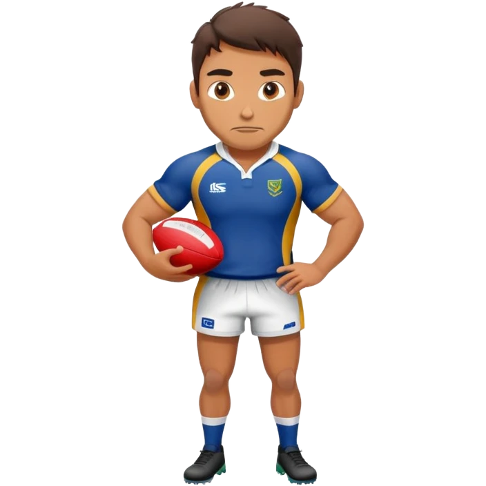 rugby player emoji