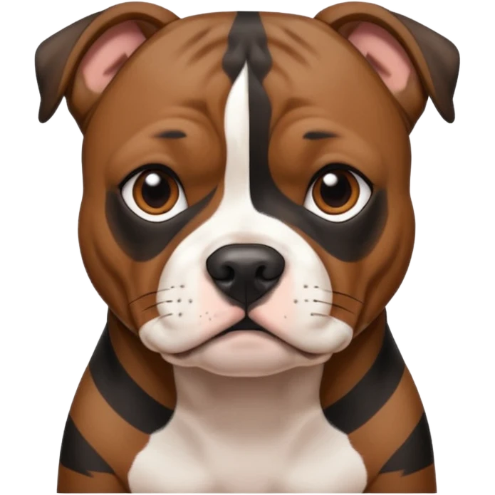 brindle staffordshire bull terrier emoji