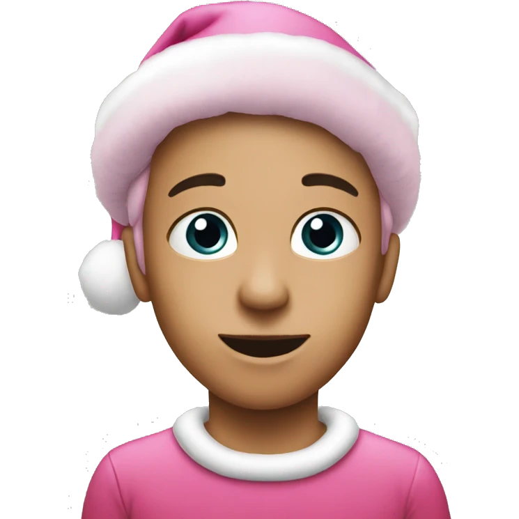 Pink Christmas  emoji