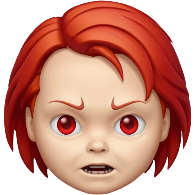 Un emojin de chuky emoji