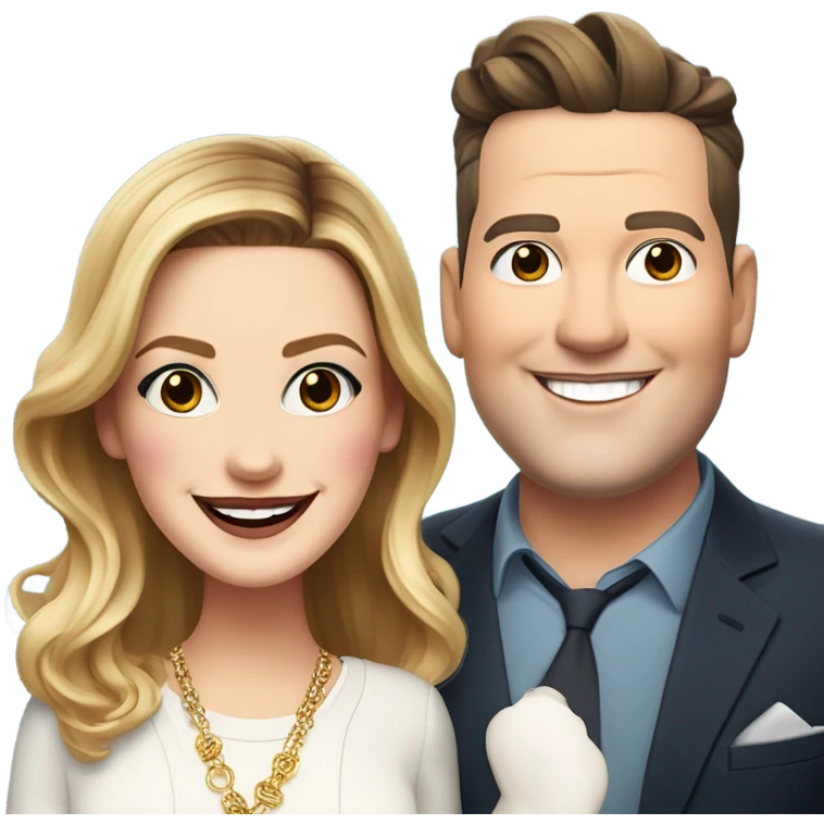 Drew Barrymore And Ross Mathews emoji