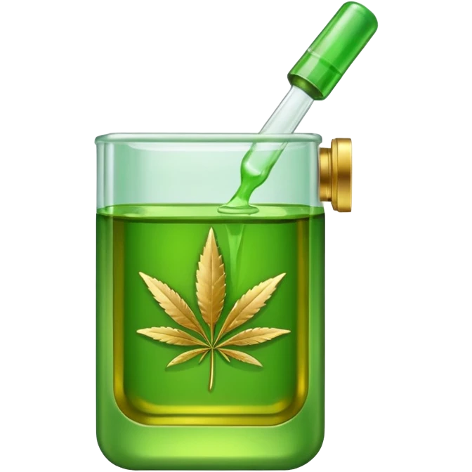 A weed cartridge emoji