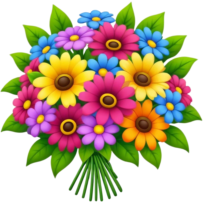 Квіти букети emoji