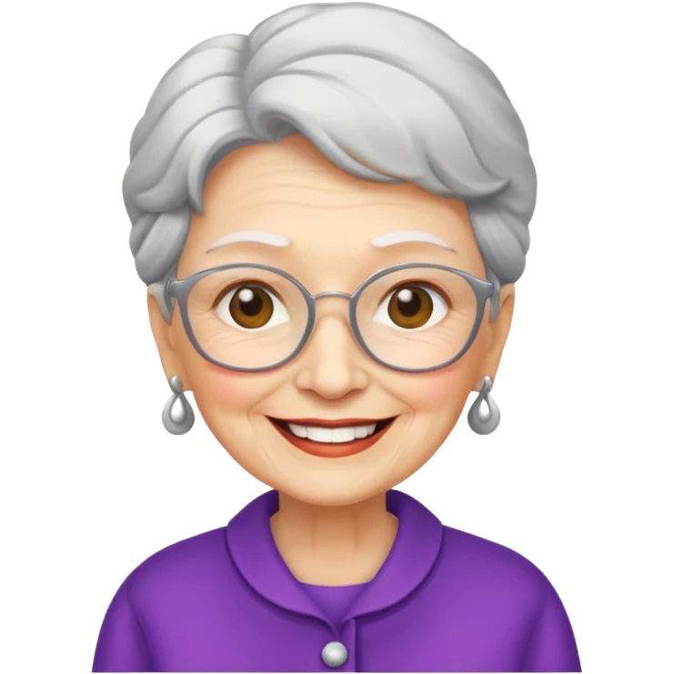 cool grandma emoji