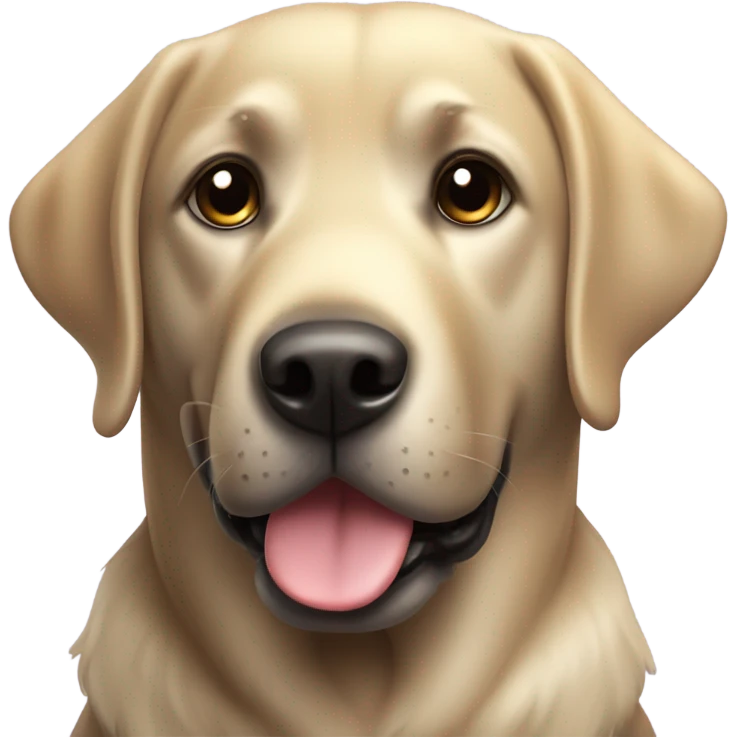 Black Labrador  emoji
