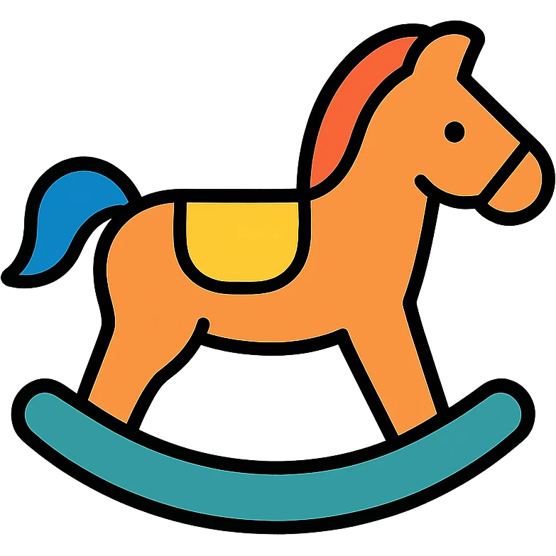 rocking horse toy emoji