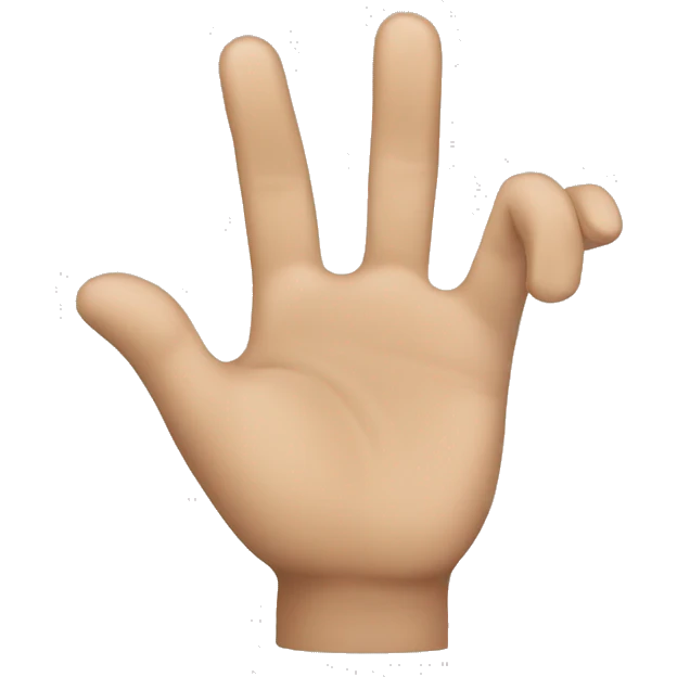 Pinching Hand Light Skin Tone emoji