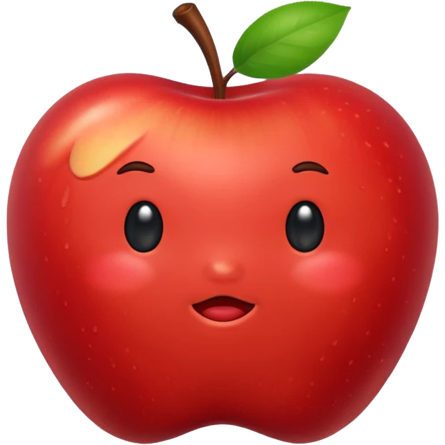 apple is pooping  emoji