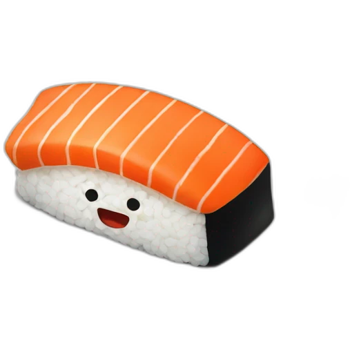 Sushi on plate emoji
