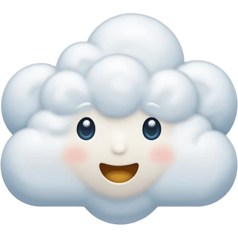 faceless cloud emoji