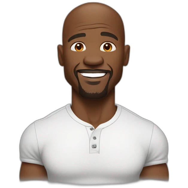 terry crews cartoon wearing henley emoji