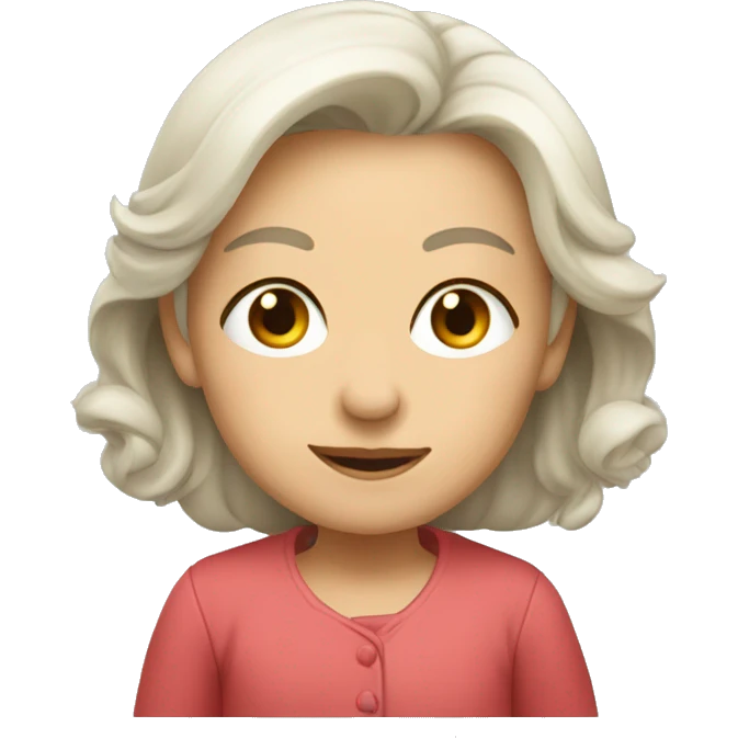 Мама с дочкой emoji
