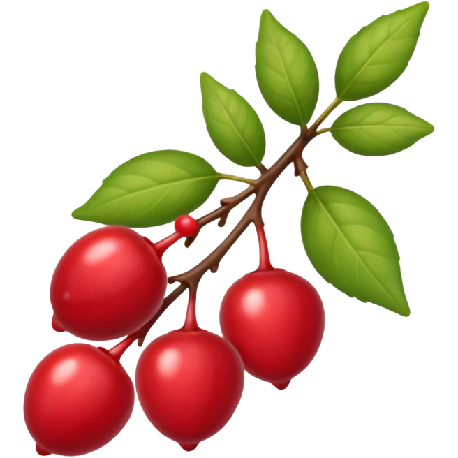 honeysuckle berries emoji