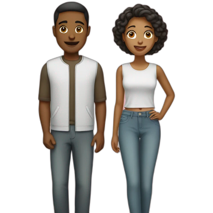 mixed couple emoji