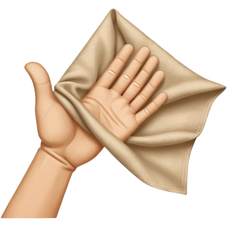 mendil sallayan el emoji