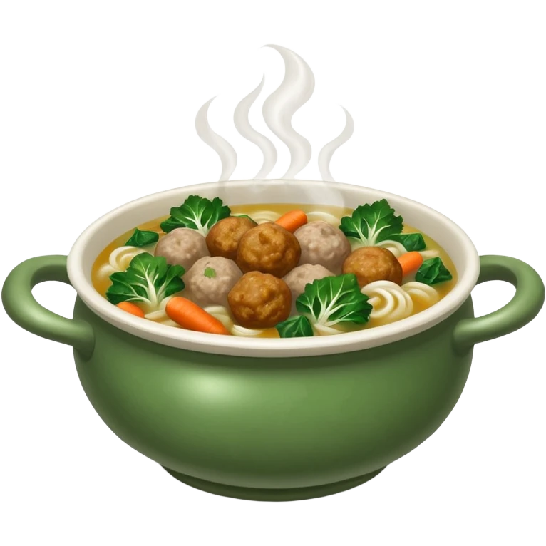 Italian Wedding soup emoji