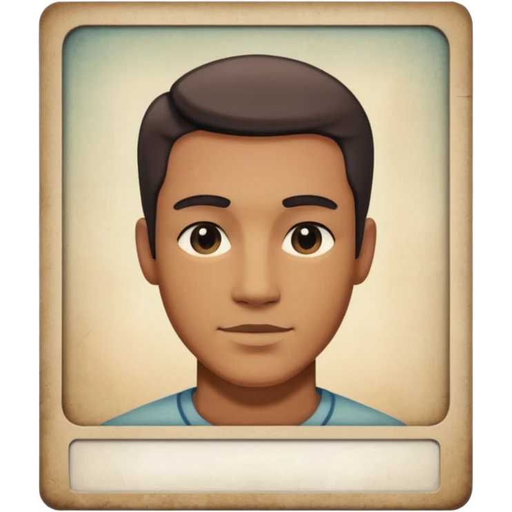 Polaroid photo emoji