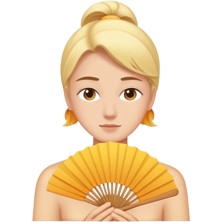 fanning self emoji