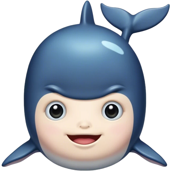 Nico as whale  emoji