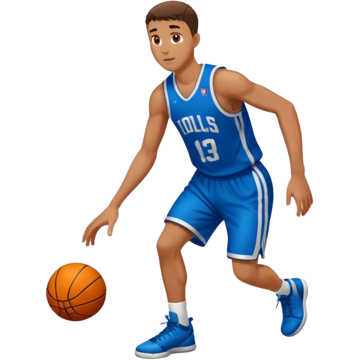 make a genmoji of a basketball player emoji