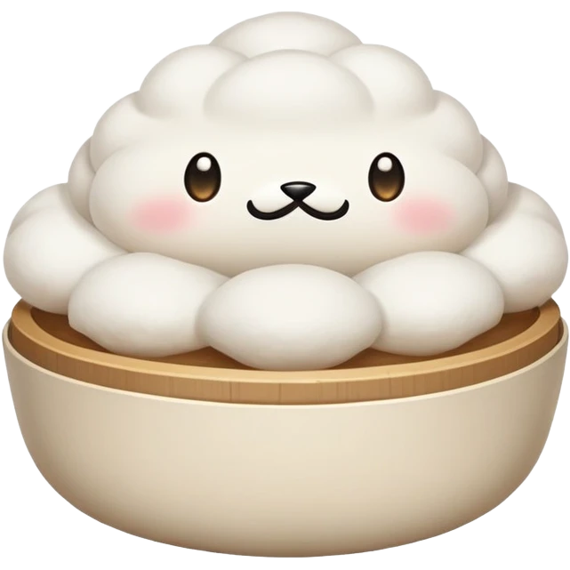 one baozi, chinese food emoji