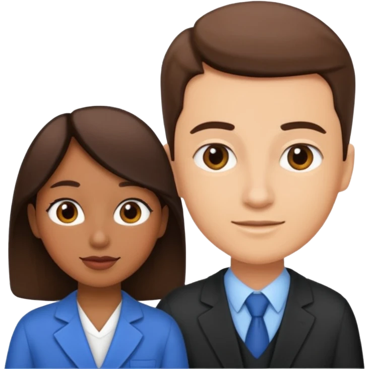 Student and teacher emoji
