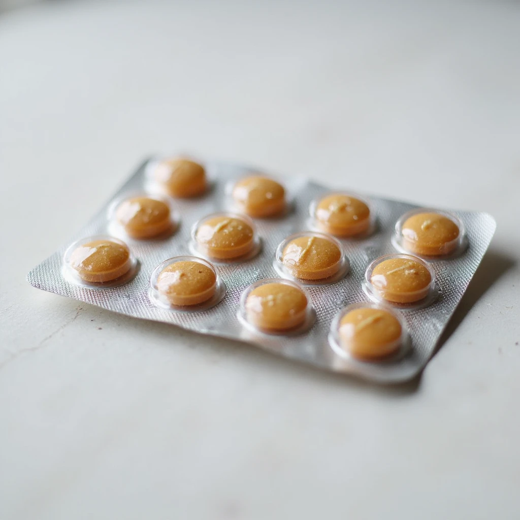 hyperrealistic blister pack of dietary supplements on isolated white background, 4K details, neutral lighting emoji
