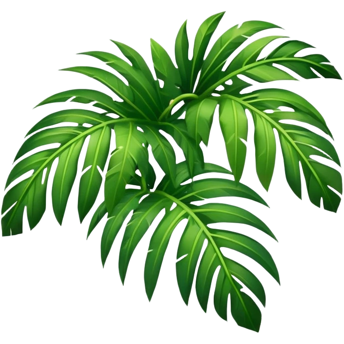 Palm leaves emoji