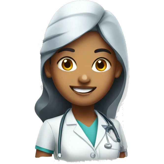 indian girl dentist emoji
