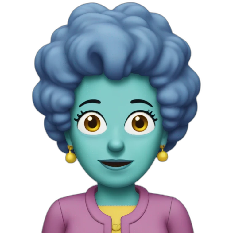 Marge simpson emoji