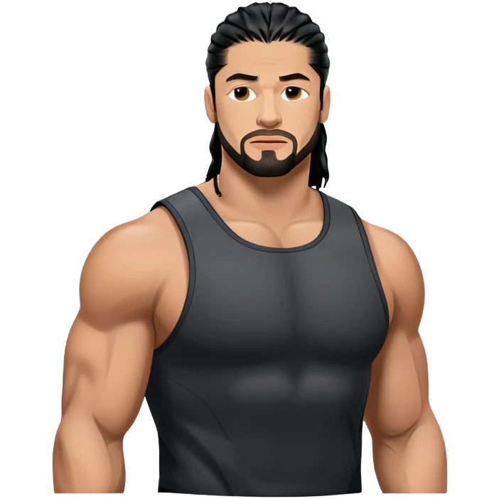 Roman Reigns WWE wrestler emoji