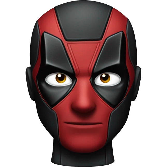 do deadpool with the black uniform emoji