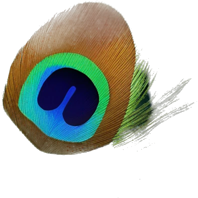 peacock feather emoji