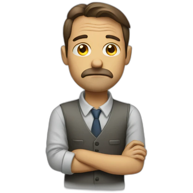 sad architect emoji