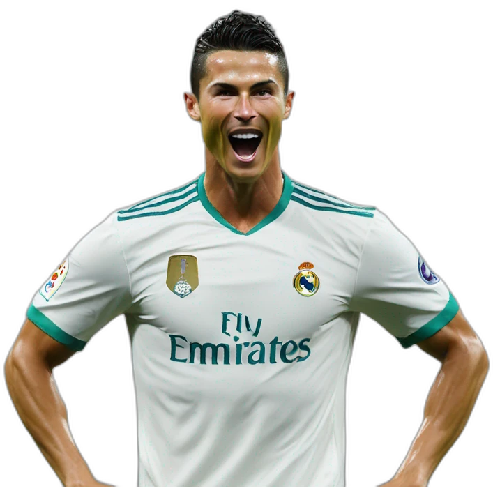Cristiano Ronaldo célébration emoji
