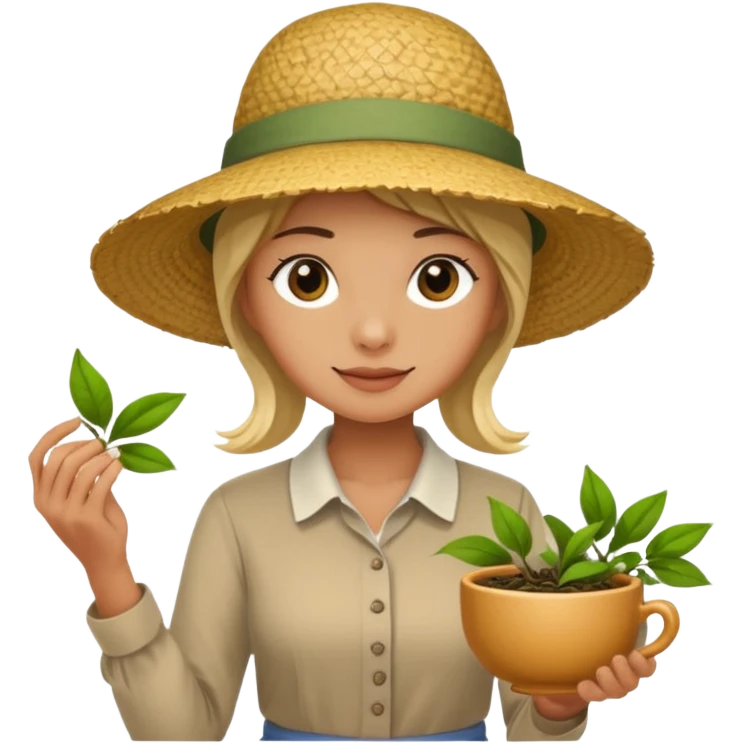 ชาวดอยเก็ยใบชา emoji