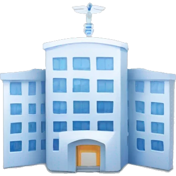jira logo with a hospital overlay emoji