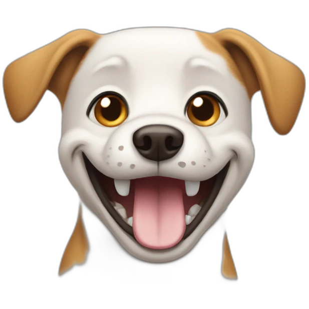 happy dog emoji