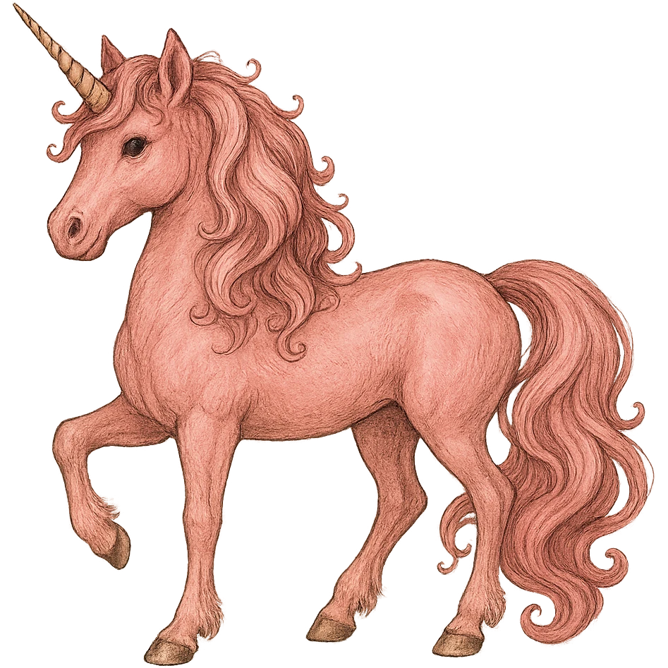 pink unicorn emoji