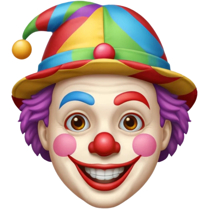 clown with hat emoji