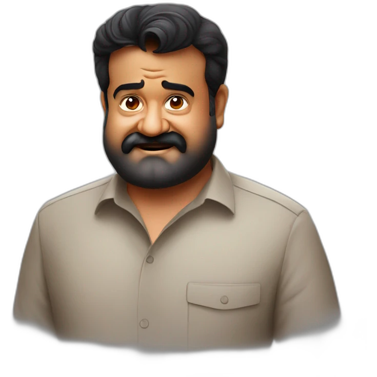 Actor mohanlal emoji